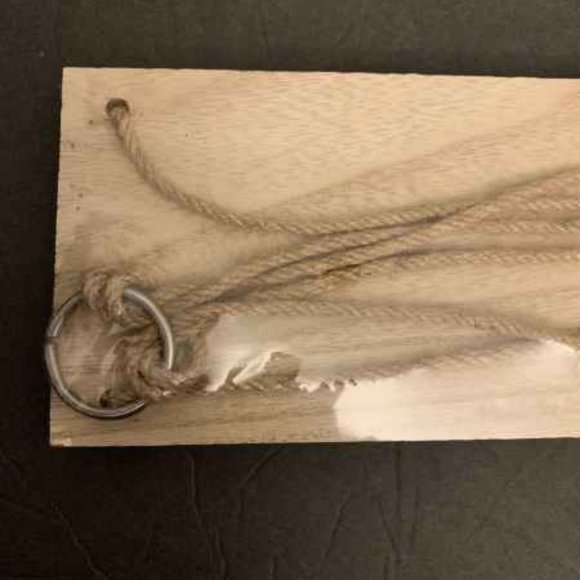 Set of 4 Wall Shelf Hanging Rope Shelf Wooden Floating Shelf New and Sealed - Picture 6 of 9